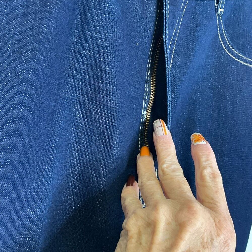 Vintage Braxton Women’s Size 10 Blue Denim Stretch Jeans 31” Inseam - Picture 5 of 12